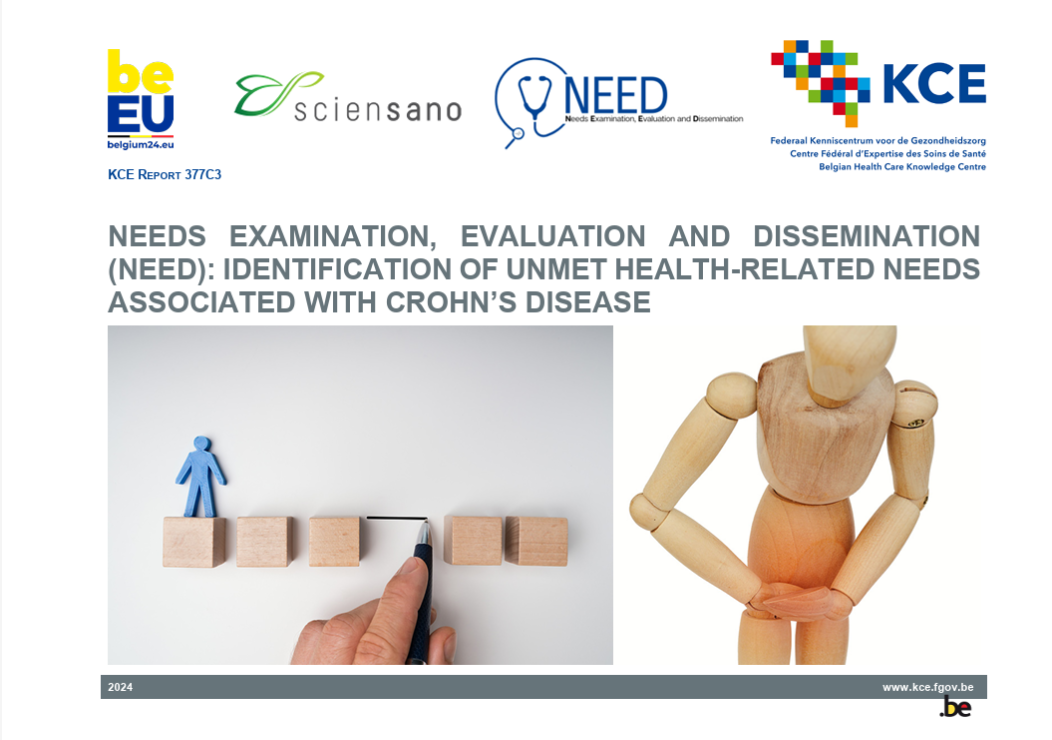 NEED : identification des besoins non rencontrés en matière de santé associés à la maladie de Crohn