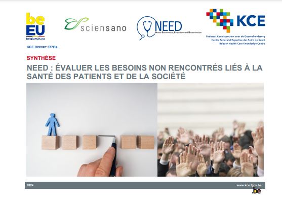 Publication de 4 rapports NEED sur l'évaluation des besoins non rencontrés des patients et de la société